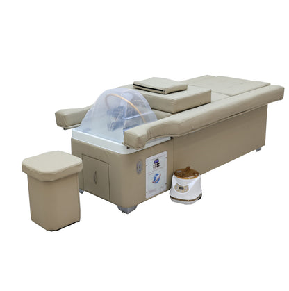 Japanese Head Spa Unit with Table with backrest lift – Plumbed