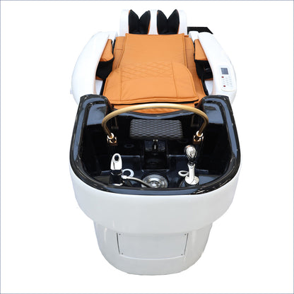 Shampoo Massage Bed with Basin Plumbed
