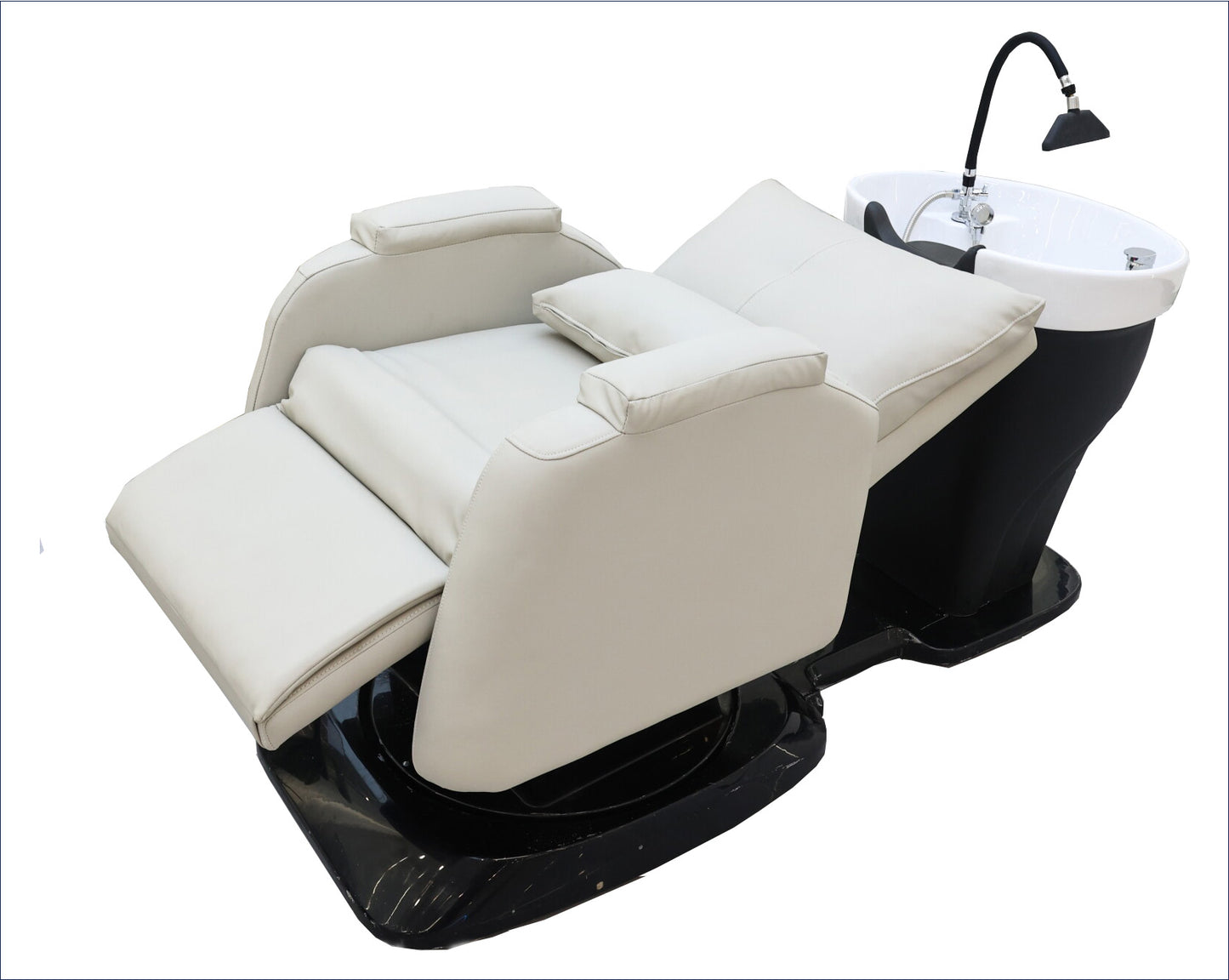 Shampoo Chair With Basin and Remote Control Seat Lift Plumbed